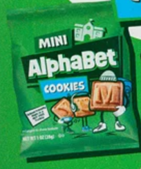 Alphabet Cookies