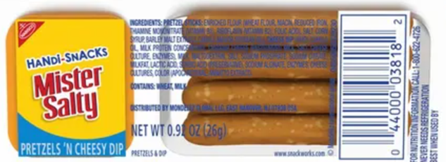 Mr. Salty Handi Snacks