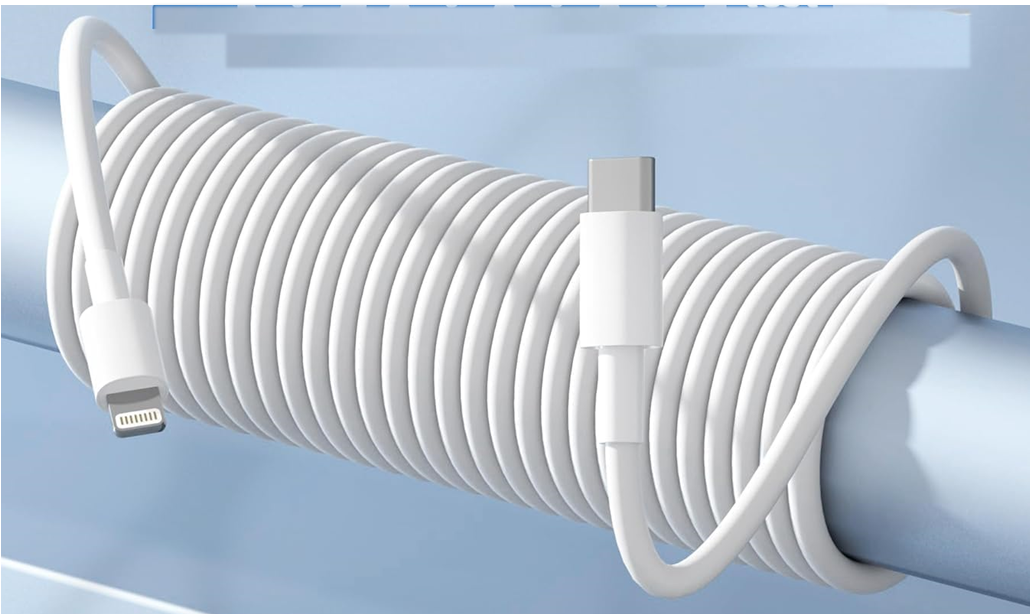 I-Phone USB-C Lightning Cable (Blue-Ends)