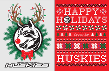 Load image into Gallery viewer, Holiday Tops - Husky with Antlers or Ugly Sweater
