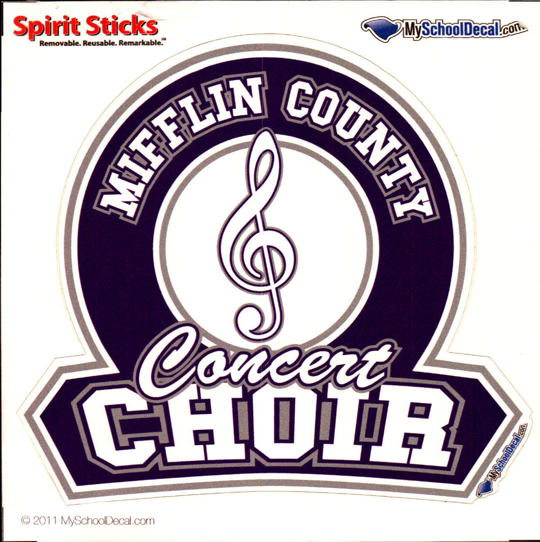 Choir Decal