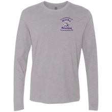 Load image into Gallery viewer, Bowling-purple text NL3601 Next Level Men's Premium LS