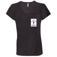Load image into Gallery viewer, B6005 Bella + Canvas Ladies&#39; Jersey V-Neck T-Shirt event