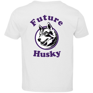 Husky in training 3321 Rabbit Skins Toddler Jersey T-Shirt