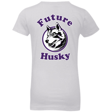 Load image into Gallery viewer, Husky in training NL3710 Next Level Girls&#39; Princess T-Shirt