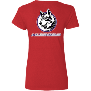 G500VL Gildan Ladies' 5.3 oz. V-Neck T-Shirt