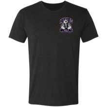 Load image into Gallery viewer, Wrestling-Purple-text NL6010 Next Level Men&#39;s Triblend T-Shirt