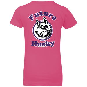 Husky in training NL3710 Next Level Girls' Princess T-Shirt