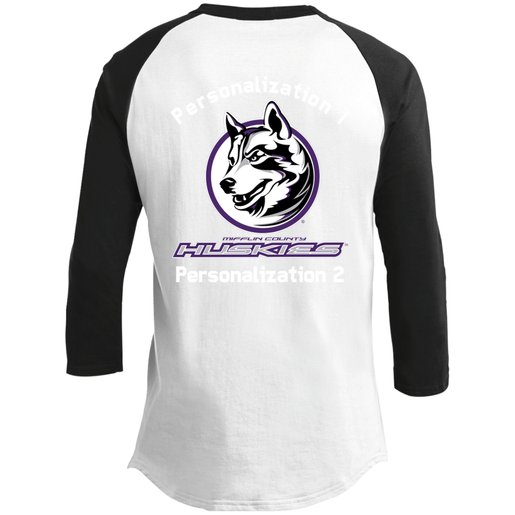 logo_outline_white_text YT200 Sport-Tek Youth Sporty T-Shirt