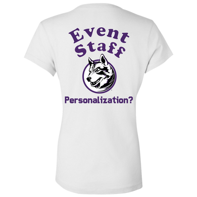 B6005 Bella + Canvas Ladies' Jersey V-Neck T-Shirt event