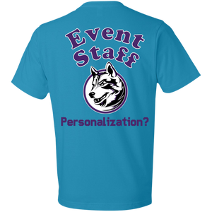 Generic_Event_Staff-purple-personalize_no_husky_text 980 Anvil Lightweight T-Shirt 4.5 oz