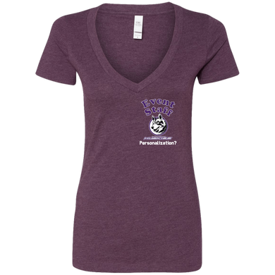 NL6640 Next Level Ladies' Deep V-Neck T-Shirt event