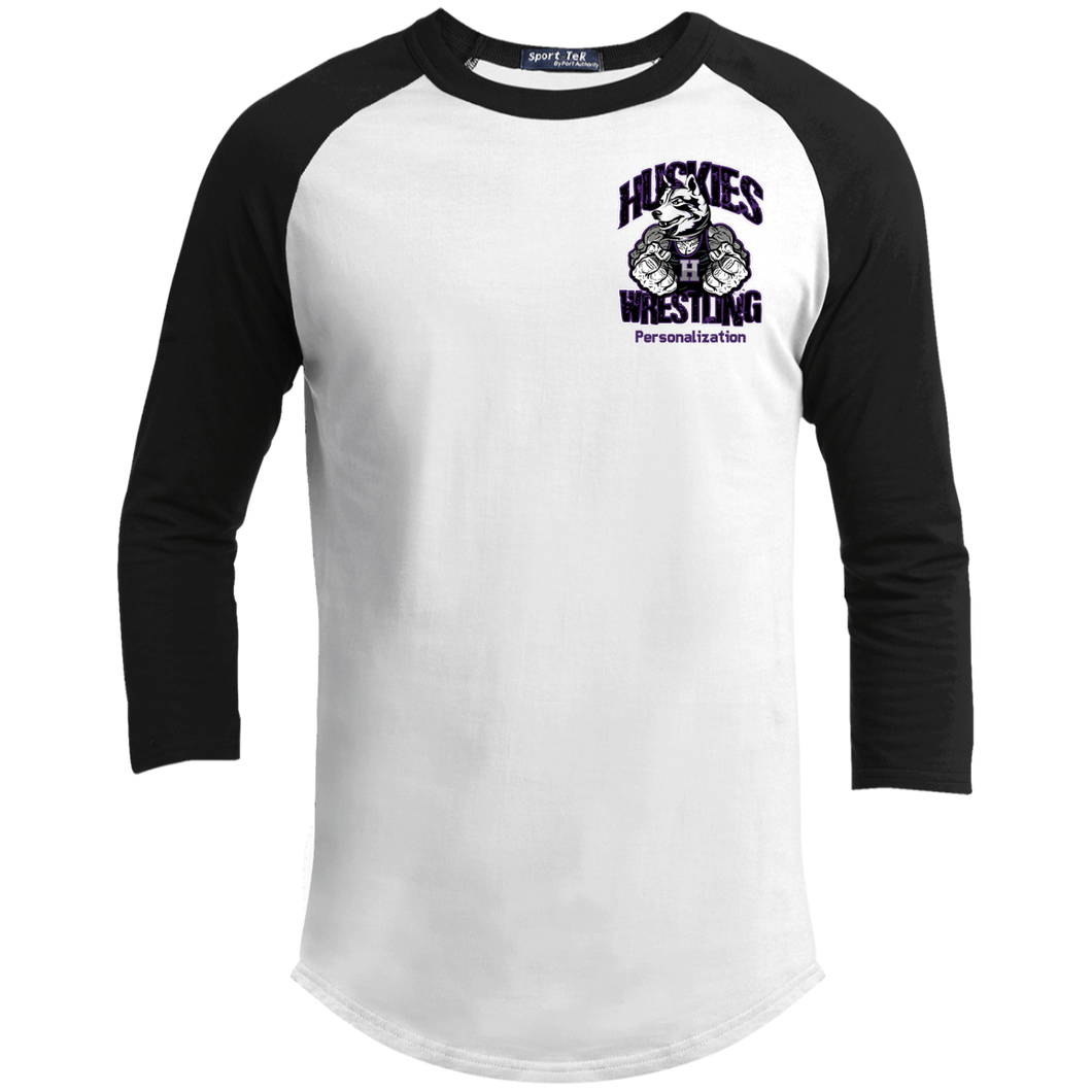 Wrestling-Purple-text YT200 Sport-Tek Youth Sporty T-Shirt