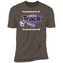 Load image into Gallery viewer, Track-white text NL3600 Premium Short Sleeve T-Shirt