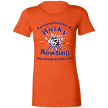 Load image into Gallery viewer, Bowling-purple text 6004 Ladies' Favorite T-Shirt