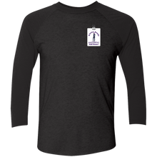 Load image into Gallery viewer, NL6051 Next Level Tri-Blend 3/4 Sleeve Baseball Raglan T-Shirt event