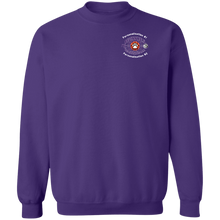 Load image into Gallery viewer, Basketball-white text G180 Gildan Crewneck Pullover Sweatshirt  8 oz.