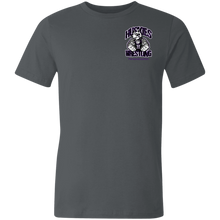 Load image into Gallery viewer, Wrestling-Purple-text 3001U Bella + Canvas Unisex Made in the USA Jersey Short-Sleeve T-Shirt