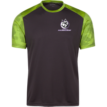 Load image into Gallery viewer, ST371 Sport-Tek CamoHex Colorblock T-Shirt