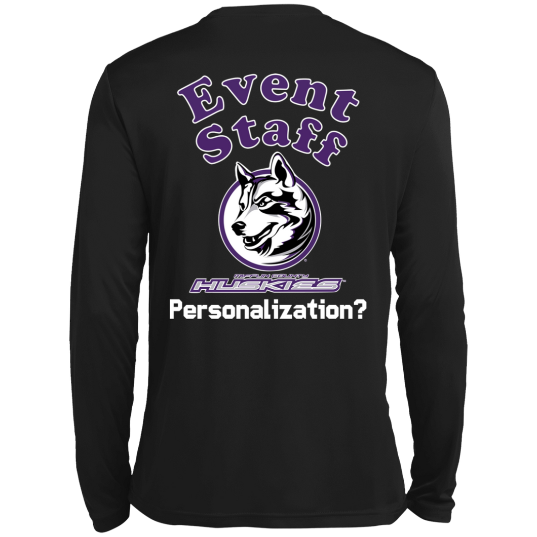 TST350LS Sport-Tek Tall LS Moisture Absorbing T-Shirt event