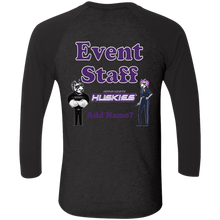 Load image into Gallery viewer, NL6051 Next Level Tri-Blend 3/4 Sleeve Baseball Raglan T-Shirt event