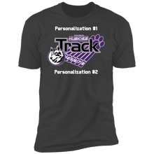 Load image into Gallery viewer, Track-white text NL3600 Premium Short Sleeve T-Shirt