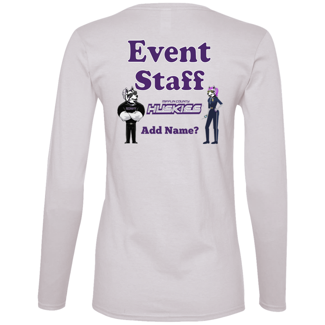 884L Anvil Ladies' Lightweight LS T-Shirt event