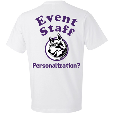 Generic_Event_Staff-purple-personalize_no_husky_text 980 Anvil Lightweight T-Shirt 4.5 oz