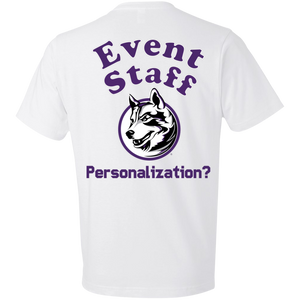 Generic_Event_Staff-purple-personalize_no_husky_text 980 Anvil Lightweight T-Shirt 4.5 oz