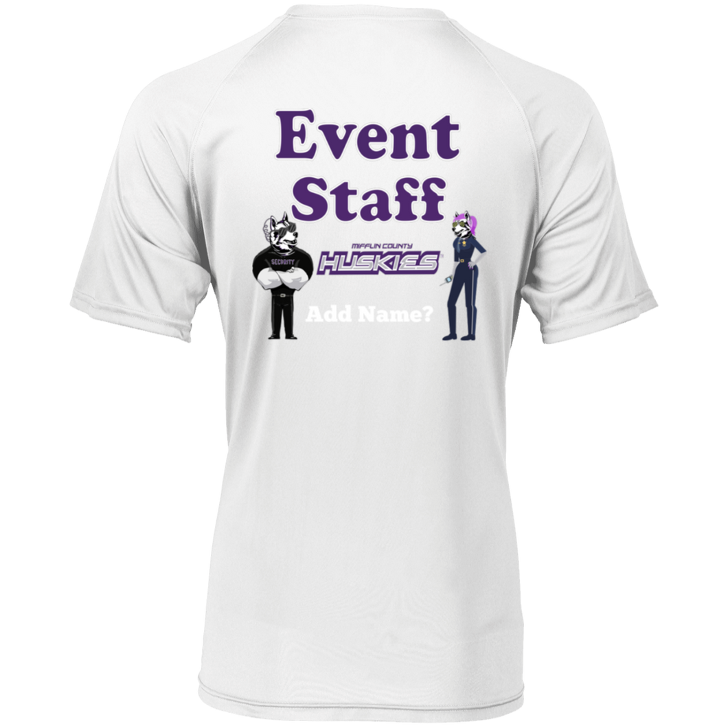 2790 Augusta Raglan Sleeve Wicking Shirt event