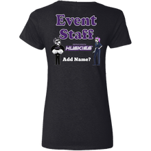 Load image into Gallery viewer, G500VL Gildan Ladies&#39; 5.3 oz. V-Neck T-Shirt event