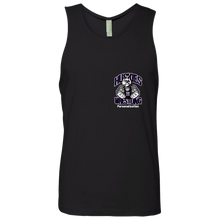 Load image into Gallery viewer, Wrestling-White-text NL3633 Next Level Men's Cotton Tank