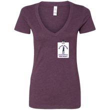 Load image into Gallery viewer, NL6640 Next Level Ladies&#39; Deep V-Neck T-Shirt event