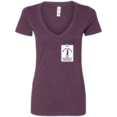 NL6640 Next Level Ladies' Deep V-Neck T-Shirt event