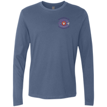 Load image into Gallery viewer, Basketball-purple-text NL3601 Next Level Men's Premium LS