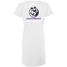 Load image into Gallery viewer, 3522 LAT Ladies&#39; V-Neck Fine Jersey Cover-Up