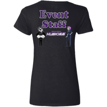 Load image into Gallery viewer, G500VL Gildan Ladies&#39; 5.3 oz. V-Neck T-Shirt event