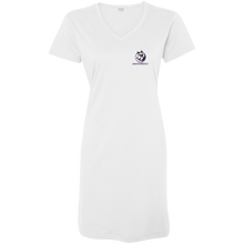 Load image into Gallery viewer, 3522 LAT Ladies&#39; V-Neck Fine Jersey Cover-Up