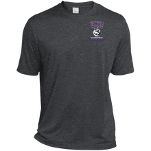 Load image into Gallery viewer, Generic_Event_Staff-personalize-Purple TST360 Sport-Tek Tall Heather Dri-Fit Moisture-Wicking T-Shirt