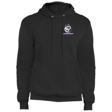 Load image into Gallery viewer, Logo with Purple custom text PC78H Port &amp; Co. Core Fleece Pullover Hoodie