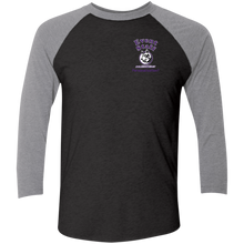 Load image into Gallery viewer, NL6051 Next Level Tri-Blend 3/4 Sleeve Baseball Raglan T-Shirt event