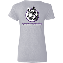 Load image into Gallery viewer, G500VL Gildan Ladies&#39; 5.3 oz. V-Neck T-Shirt
