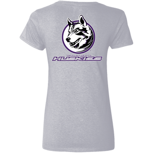 G500VL Gildan Ladies' 5.3 oz. V-Neck T-Shirt
