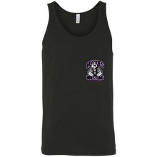 Load image into Gallery viewer, Wrestling-Purple-text 3480 Bella + Canvas Unisex Tank