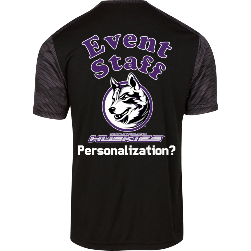 ST371 Sport-Tek CamoHex Colorblock T-Shirt event