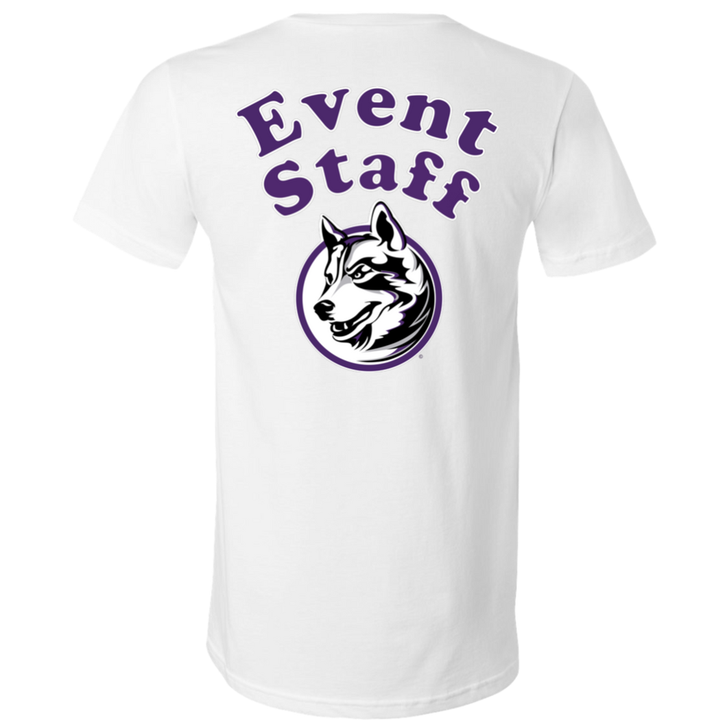 3005 Bella + Canvas Unisex Jersey SS V-Neck T-Shirt event