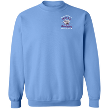 Load image into Gallery viewer, Bowling-white text G180 Gildan Crewneck Pullover Sweatshirt  8 oz.