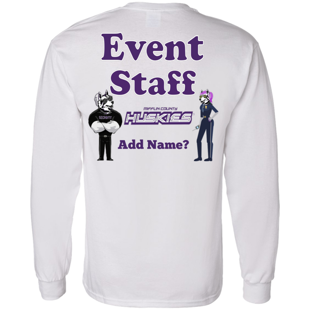 G540 Gildan LS T-Shirt 5.3 oz. event