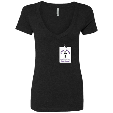 NL6640 Next Level Ladies' Deep V-Neck T-Shirt event
