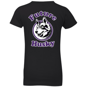 Husky in training NL3710 Next Level Girls' Princess T-Shirt